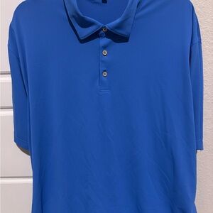 Peter Millar Blue Polo Shirt Classic Style